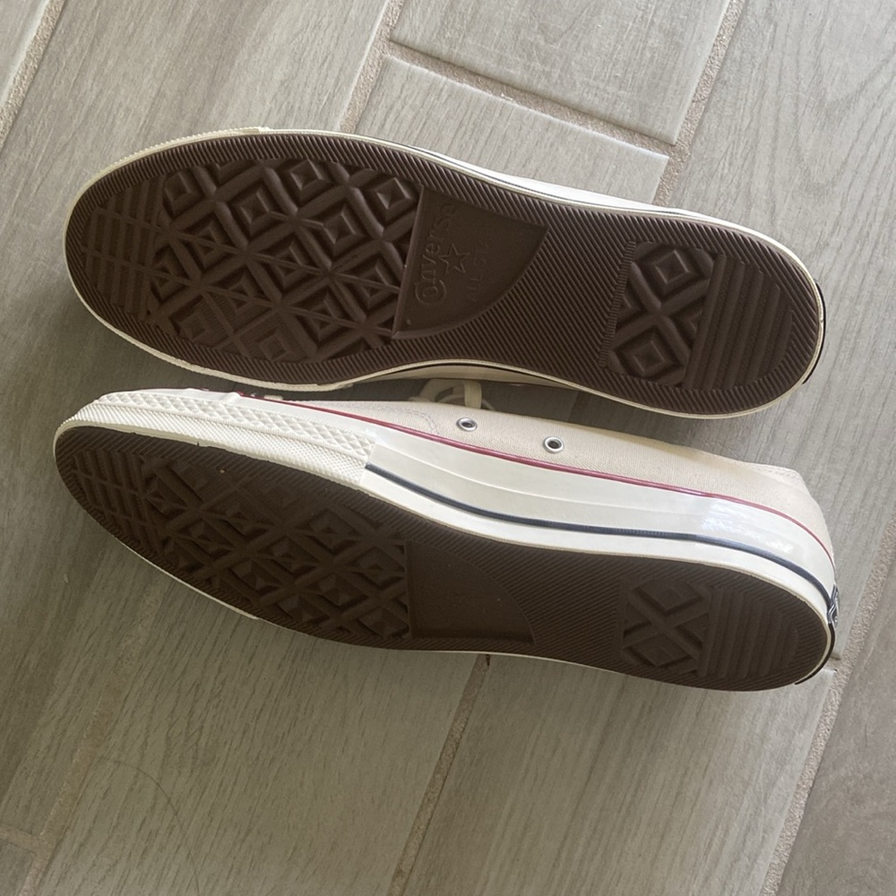 Converse Chuck Taylor All Star | Classic Cream Canvas Sneakers | NEW | size 13m - Picture 4 of 4